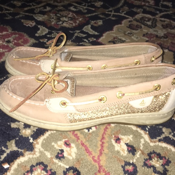 Sperry | Shoes | Gold Sperrys | Poshmark